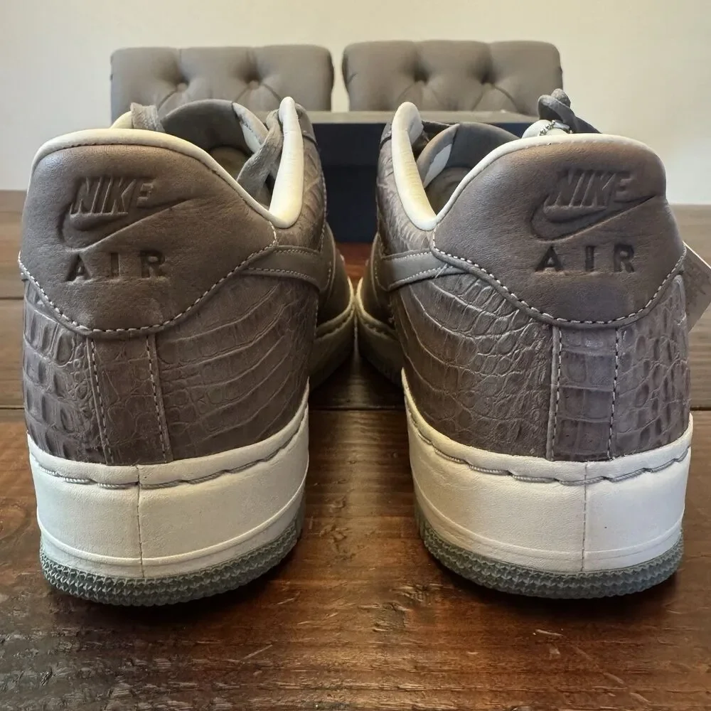 Nike Air Force 1 Low Supreme Premium QK Grey Shoes